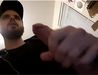 Jerkin Off And Cumming At My Desk