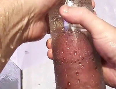 POV Morning Cock Pump with a Big Bear Body