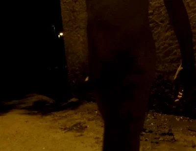 Crusing in a Park at Night - Getting Naked 2