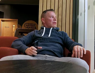 Dared to Jerk off in Busy Coffee Shop - Intense Public Cum