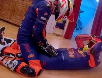 Ktm leather biker gear cuming