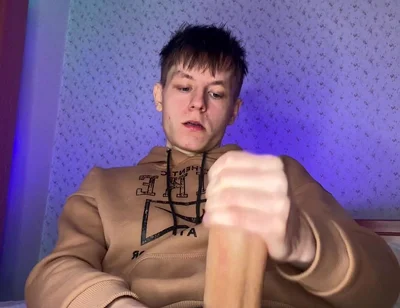 Skinny Twink with a Giant Dick Needs Some Serious Relief