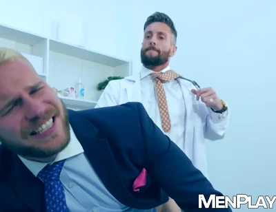 Malek Tobias, Tobias Malek And Nick North In North Checks In Butthole With His Fingers And Nice Dick