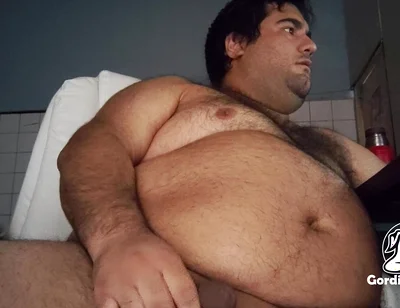 Fat Playing Video Games and Masturbating