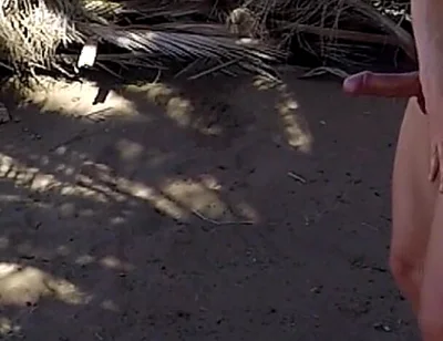 Naturist Fkk Putting Sunscreen on My Naked Body