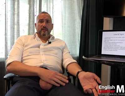 Circumcision Style Discussion with Uncut Man