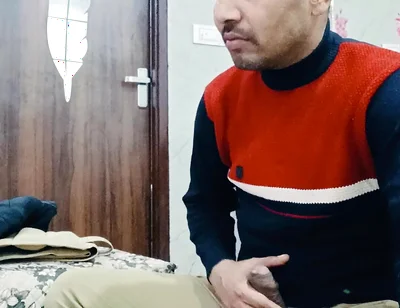 Ndian Police Officer Army Man Desi Man Stepfather