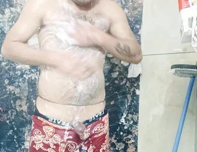 Indian Police Officer Army Man Desi Man Stepfather