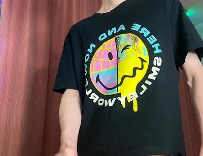 Skinny Twink Student Making a Huge Messy Cum Puddle