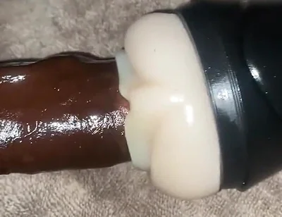 Fucking Torch Fake Pussy Cumming Hard