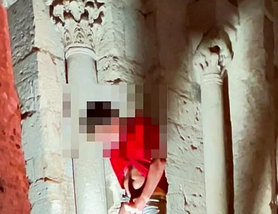 Very Risky and Immense Ejaculation in a Very Public Place