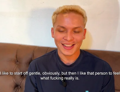 Gilbert Moon Breaks in John Bleck on Casting Couch