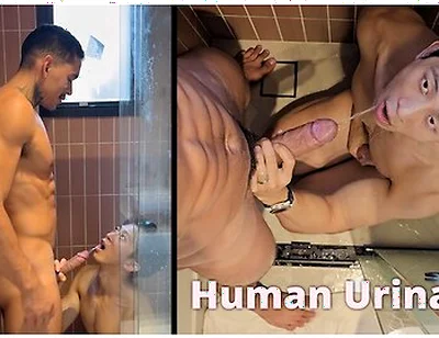 Tyler Wu In Drinking Latino Piss, Human Urinal For Brazilian Man