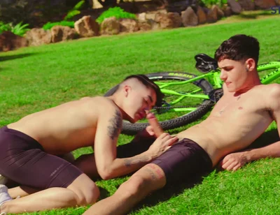 Exchanging Gears And Groans In The Woods