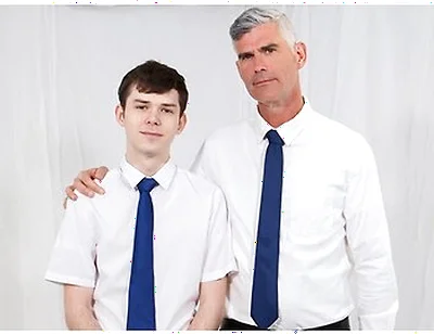 President Oaks And Dakota Lovell - Big Cock Priest Pounds Teen 18+ Sinner Bareback In His Office After Confession
