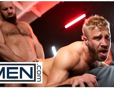 Men - Chuck Conrad Grips Mateo Tomas In His Powerful Arms And He Leads Him To His Cock