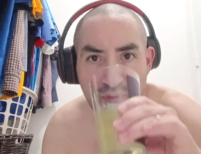 Cock and Balls in My Glass