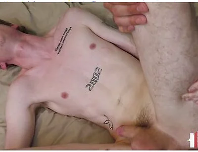 Delinquent Twink Gets His Holes Fucked Rough Bareback Pov & Face Covered In Cum - Beau Mance