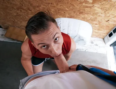 Big Package And Mustached Top With Malik Delgaty