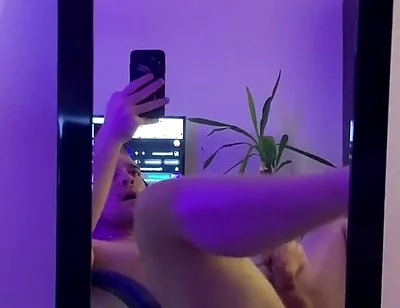 Pulling Anal Beads Out of My Tight Ass and Cum