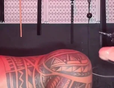 First Time Fisting Video with Cagedjock Part 2 Interview and Fisting, Nipple Play Butt Plug, Massage Machine and Pegging