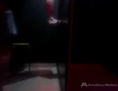 Amateur Guys Caught Having Fun in Darkroom and Through Glory Hole