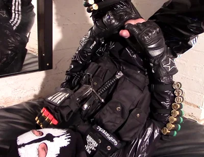 Swat biker gloves cum load