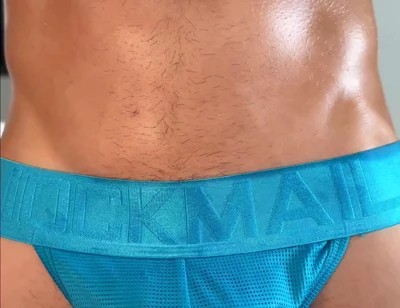 Cum Hard and Oil Body in Jocks