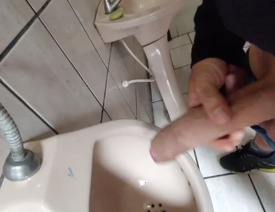 Peeing in the Bathroom 4