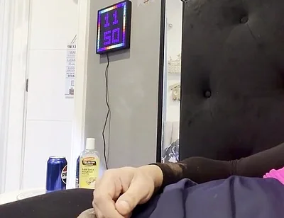 Sissy Play and Cumshot