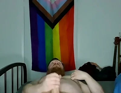 Long Wank Sesh with a Cum Shot at the End