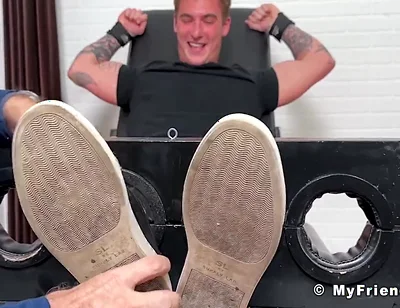 First Time Tickled Hard Until He Begs For Mercy With Tyler French, Dan Edwards And Connor Maguire