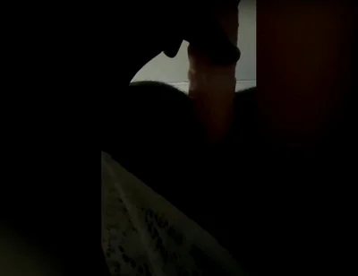 Ebony Boy Having a Good Bight