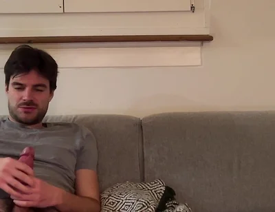 Straight Friend Helps Gay Bro Jerking off