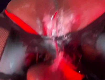 Super Horny Femboy Takes a Creamy Ride on Sex Toy - Surprise Fisting Moment