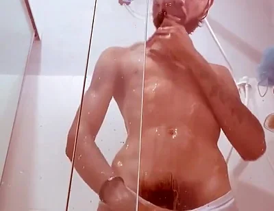 In This Heat Nothing Better Than Taking a Shower.