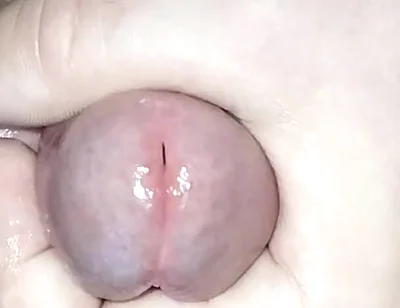 Mastubation with Lube and Cumshot