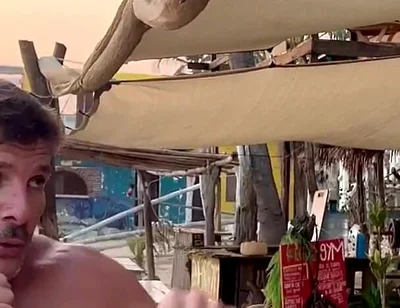 Punching Bag on Zipolite Beach