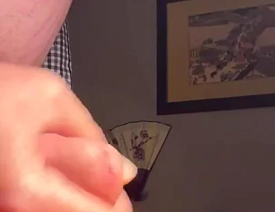 Playing with My Cock at My Desk Again