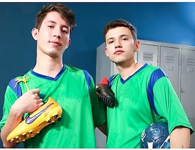 Teammates Jake Lotti & Loick Gauthier Get Wild In The Locker Room After Sweaty Workout