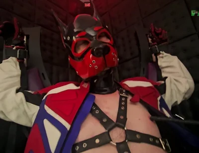 Playing Puppies Pleasure on the Cross Part 1