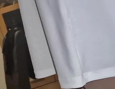 White Short Skirt Ass Watcher