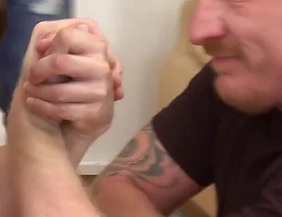 Stepdaddy Arm Wrestles Two Young Horny Blokes