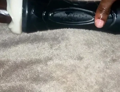 Fucking My Torch Fake Pussy