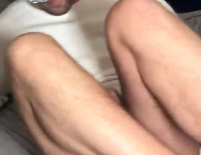 Nice Morning Jerking with Cum on My Ass