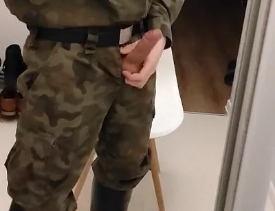 Gay Fuck Im Army Uniform