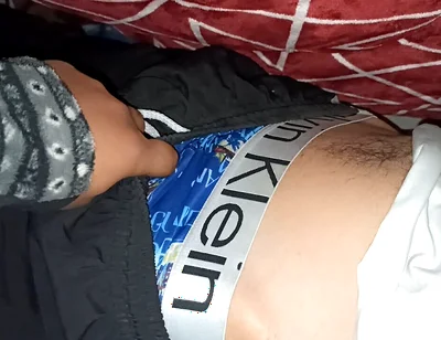 First Time I Open My Step Brother Underwear to See His Big Ass Wanted to Fuck in Midnight