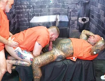 Prison Spit-roast! - Will Tantra And Masculine Jason