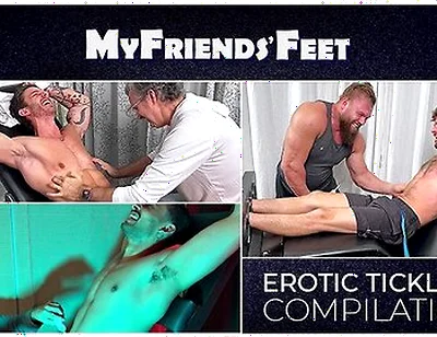 Merciless Dom Torments Subs Ticklish Feet In Tight Bondage