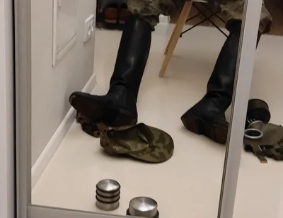 Gay Army Men Fun My Dick in Leather